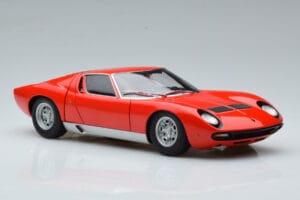 Lamborghini Miura SV Czerwony AUTOart 1:18 74543 Metal — zdjęcie 6 z 8