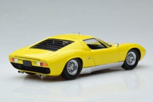 Lamborghini Miura SV Żółty Kyosho 1:18 08317Y Metal — zdjęcie 3 z 11