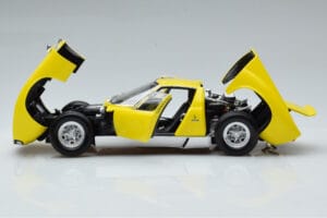 Lamborghini Miura SV Żółty Kyosho 1:18 08317Y Metal — zdjęcie 4 z 11