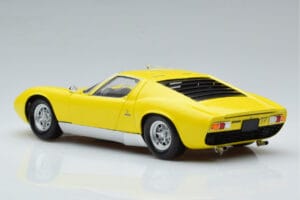 Lamborghini Miura SV Żółty Kyosho 1:18 08317Y Metal — zdjęcie 7 z 11