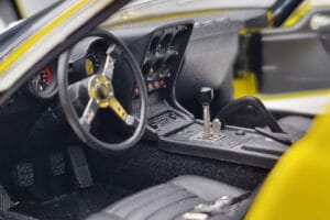 Lamborghini Miura SV Żółty Kyosho 1:18 08317Y Metal — zdjęcie 8 z 11
