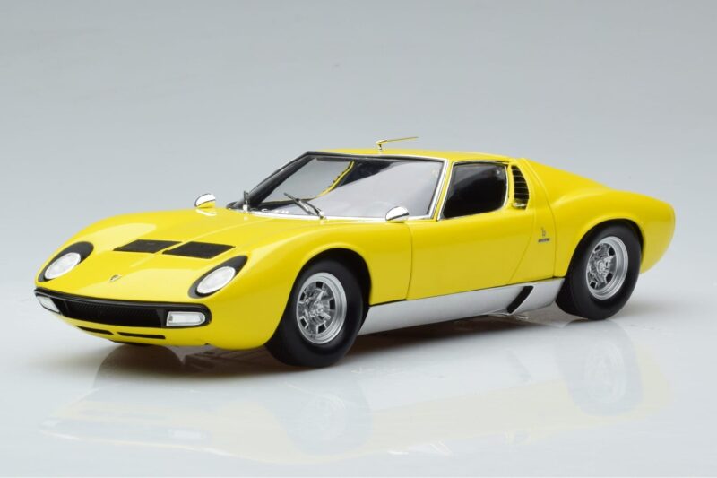 Lamborghini Miura SV Żółty Kyosho 1:18 08317Y Metal
