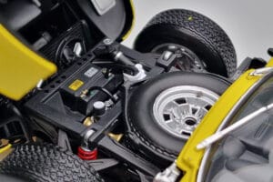 Lamborghini Miura SV Żółty Kyosho 1:18 08317Y Metal — zdjęcie 10 z 11