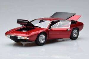 Lamborghini Urraco P250 Czerwony Kyosho 1:18 08446R Metal — zdjęcie 2 z 10