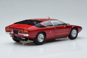 Lamborghini Urraco P250 Czerwony Kyosho 1:18 08446R Metal — zdjęcie 3 z 10