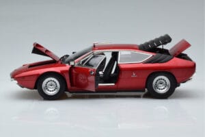 Lamborghini Urraco P250 Czerwony Kyosho 1:18 08446R Metal — zdjęcie 4 z 10