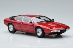 Lamborghini Urraco P250 Czerwony Kyosho 1:18 08446R Metal — zdjęcie 6 z 10