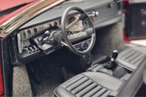 Lamborghini Urraco P250 Czerwony Kyosho 1:18 08446R Metal — zdjęcie 8 z 10
