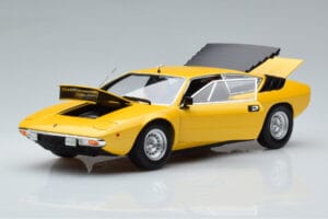 Lamborghini Urraco Żółty Kyosho 1:18 08446GY Metal — zdjęcie 2 z 10
