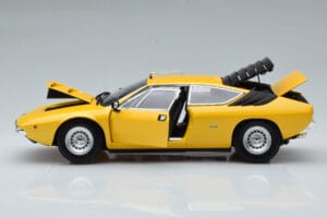 Lamborghini Urraco Żółty Kyosho 1:18 08446GY Metal — zdjęcie 4 z 10