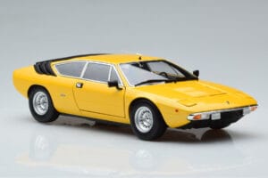 Lamborghini Urraco Żółty Kyosho 1:18 08446GY Metal — zdjęcie 6 z 10