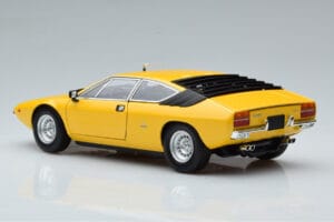 Lamborghini Urraco Żółty Kyosho 1:18 08446GY Metal — zdjęcie 7 z 10