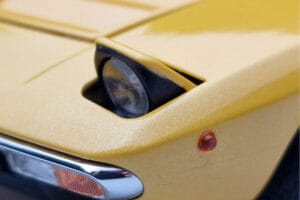 Lamborghini Urraco Żółty Kyosho 1:18 08446GY Metal — zdjęcie 8 z 10