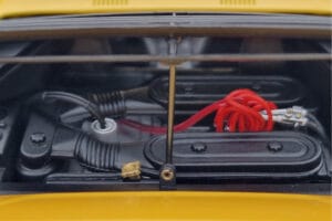 Lamborghini Urraco Żółty Kyosho 1:18 08446GY Metal — zdjęcie 9 z 10