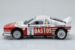 Lancia 037 Bastos #2 P. Snijers / D. Colebunders Rally Ypres 1985 IXO 1:18 18RMC136 Metal — zdjęcie 3 z 6