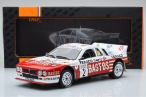 Lancia 037 Bastos #2 P. Snijers / D. Colebunders Rally Ypres 1985 IXO 1:18 18RMC136 Metal — zdjęcie 6 z 6