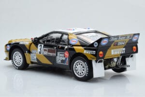 Lancia 037 ESSO #3 F. Tabaton Rally Targa Florio 1985 Kyosho 1:18 08306H Metal — zdjęcie 7 z 8