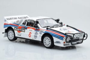 Lancia 037 Martini #8 A. Bettega / M. Perissinot Safari Rally 1985 Kyosho 1:18 08306J Metal — zdjęcie 6 z 8