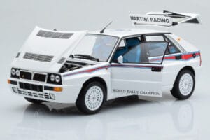 Lancia Delta HF Integrale 6 Biały Kyosho 1:18 08344E Metal — zdjęcie 2 z 8