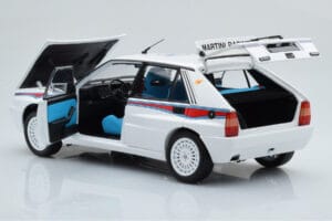 Lancia Delta HF Integrale 6 Biały Kyosho 1:18 08344E Metal — zdjęcie 3 z 8