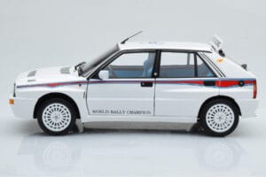 Lancia Delta HF Integrale 6 Biały Kyosho 1:18 08344E Metal — zdjęcie 5 z 8