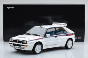 Lancia Delta HF Integrale 6 Biały Kyosho 1:18 08344E Metal — zdjęcie 8 z 8