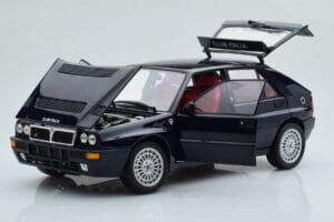 Lancia Delta HF Integrale Club Italia Niebieski Kyosho 1:18 08343SC Metal — zdjęcie 2 z 8