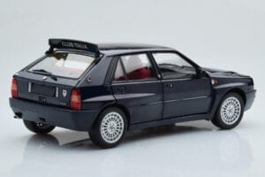Lancia Delta HF Integrale Club Italia Niebieski Kyosho 1:18 08343SC Metal — zdjęcie 4 z 8