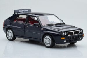 Lancia Delta HF Integrale Club Italia Niebieski Kyosho 1:18 08343SC Metal — zdjęcie 6 z 8