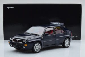Lancia Delta HF Integrale Club Italia Niebieski Kyosho 1:18 08343SC Metal — zdjęcie 8 z 8
