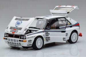 Lancia Delta HF Integrale Evoluzione Test Car Kyosho 1:18 08348G Metal — zdjęcie 2 z 9
