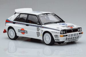 Lancia Delta HF Integrale Evoluzione Test Car Kyosho 1:18 08348G Metal — zdjęcie 5 z 9