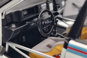 Lancia Delta HF Integrale Evoluzione Test Car Kyosho 1:18 08348G Metal — zdjęcie 7 z 9