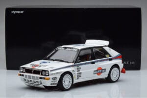 Lancia Delta HF Integrale Evoluzione Test Car Kyosho 1:18 08348G Metal — zdjęcie 9 z 9