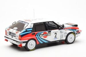 Lancia Delta Integrale 16V #2 M. Biasion / T. Siviero Rally Safari 1990 IXO 1:18 18RMC139A Metal — zdjęcie 2 z 6