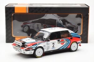Lancia Delta Integrale 16V #2 M. Biasion / T. Siviero Rally Safari 1990 IXO 1:18 18RMC139A Metal — zdjęcie 6 z 6
