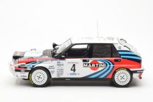 Lancia Delta Integrale 16V #4 A. Fiorio Rally Safari 1990 IXO 1:18 18RMC139B Metal — zdjęcie 3 z 6