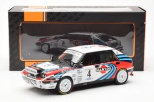 Lancia Delta Integrale 16V #4 A. Fiorio Rally Safari 1990 IXO 1:18 18RMC139B Metal — zdjęcie 6 z 6