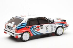 Lancia Delta Integrale 16V #5 J. Kankkunen / J. Piironen Rally Safari 1990 IXO 1:18 18RMC139C Metal — zdjęcie 2 z 6