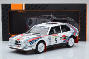Lancia Delta S4 #5 M. Biasion / T. Siviero Rally San Remo 1986 IXO 1:18 18RMC130B Metal — zdjęcie 6 z 6