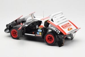 Lancia Stratos HF #1 Hunsruck Rally 1978 Kyosho 1:18 08130D Metal — zdjęcie 5 z 8