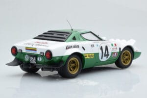 Lancia Stratos Alitalia #14 S. Munari / M. Mannucci Winners Rally Monte Carlo 1975 Minichamps 1:18 155751714 Metal — zdjęcie 2 z 6