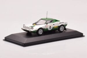Lancia Stratos Alitalia #4 B. Waldegaard / H. Thorzelius Winner Rally Sweden 1975 Minichamps 1:43 430751204 Metal — zdjęcie 2 z 4