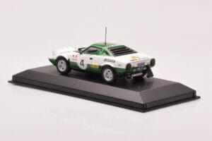 Lancia Stratos Alitalia #4 B. Waldegaard / H. Thorzelius Winner Rally Sweden 1975 Minichamps 1:43 430751204 Metal — zdjęcie 3 z 4