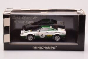 Lancia Stratos Alitalia #4 B. Waldegaard / H. Thorzelius Winner Rally Sweden 1975 Minichamps 1:43 430751204 Metal — zdjęcie 4 z 4