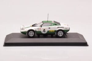 Lancia Stratos Alitalia #4 B. Waldegaard / H. Thorzelius Winner Rally Sweden 1975 Minichamps 1:43 430751204 Metal