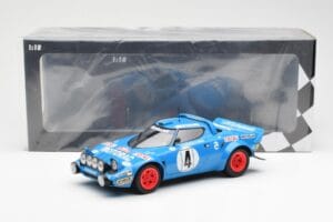 Lancia Stratos #4 B. Darniche / A. Mahe Winners Rally Monte Carlo 1979 Minichamps 1:18 155791704 Metal — zdjęcie 6 z 6