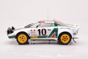 Lancia Stratos HF #10 S. Munari / S. Maiga Rally Monte Carlo 1976 IXO 1:18 18RMC162A Metal — zdjęcie 3 z 6