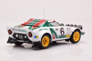 Lancia Stratos HF #6 B. Waldegård / H. Thorszelius Rally Monte Carlo 1976 IXO 1:18 18RMC162B Metal — zdjęcie 2 z 6