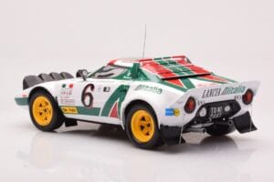 Lancia Stratos HF #6 B. Waldegård / H. Thorszelius Rally Monte Carlo 1976 IXO 1:18 18RMC162B Metal — zdjęcie 5 z 6